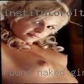 Round naked girls