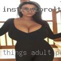 Things adult personals