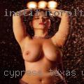Cypress, Texas women looking